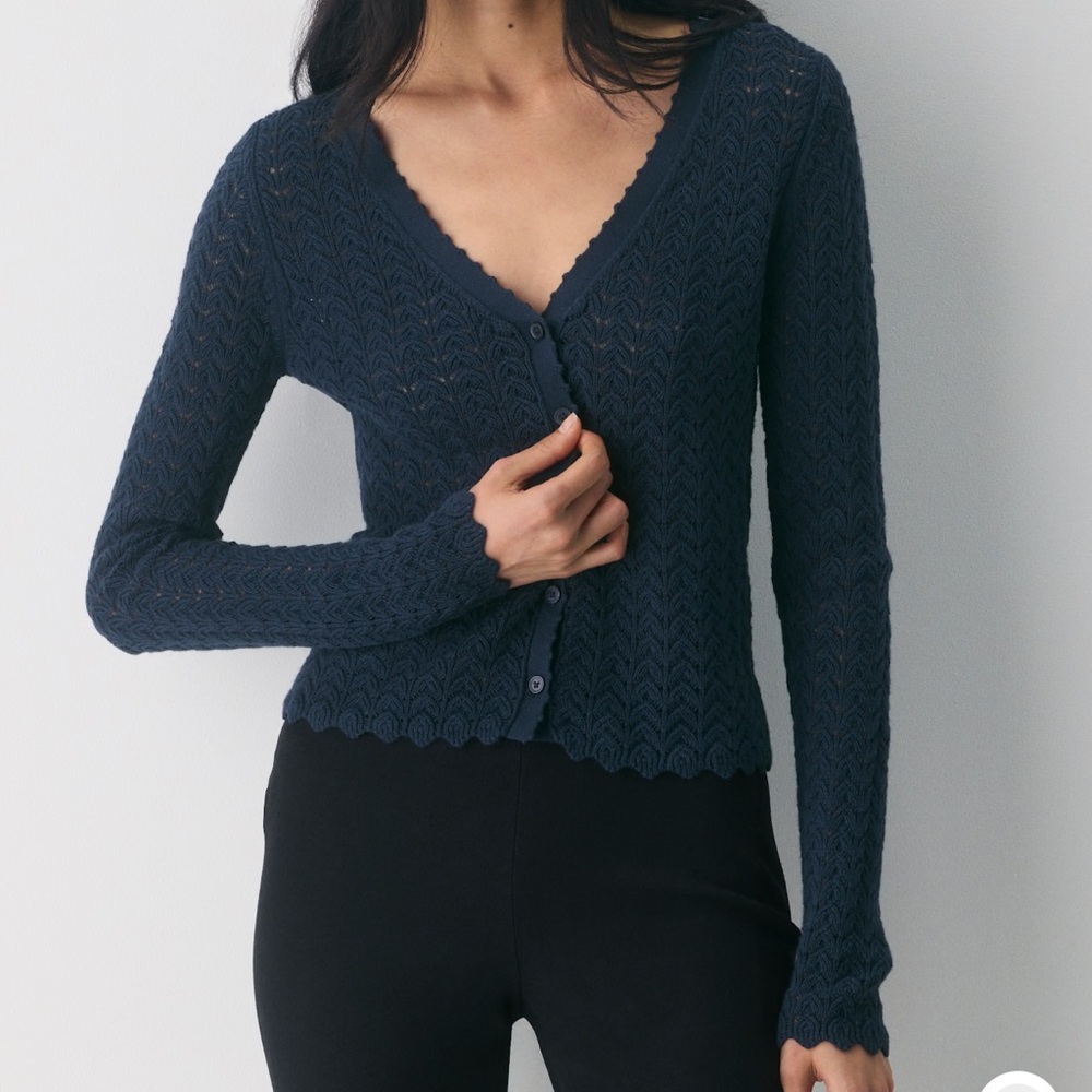 Aritzia cotton charm create sweater